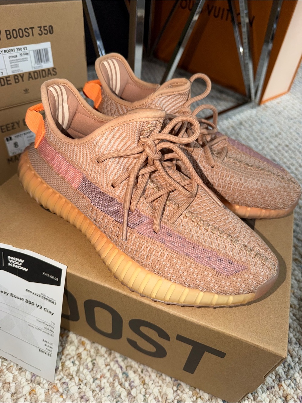 Boost 350 V2 Women’s Clay/Pink Sneakers